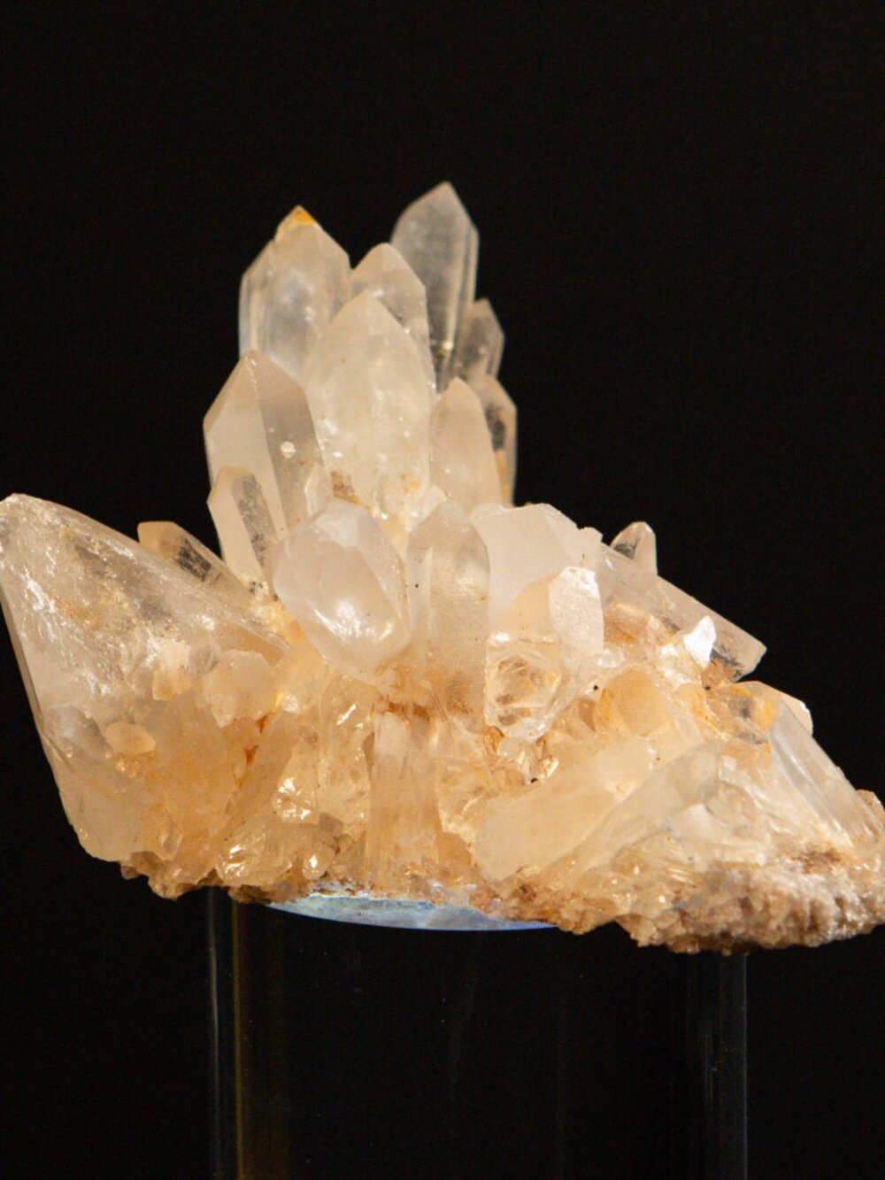 Natural Clear Quartz Crystal Cluster Raw Quartz Mineral Specimen 194g